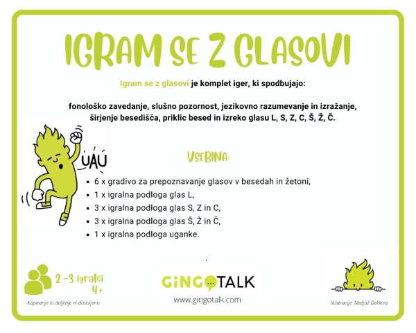 E-gradivo (PDF): Igram se z glasovi – SZC, ŠŽČ, L