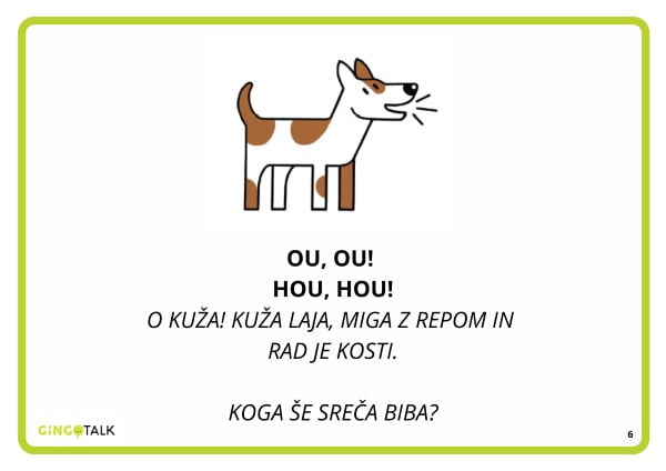 E-knjiga (PDF): Biba in prijatelji – za otroke, ki se govora šele učijo