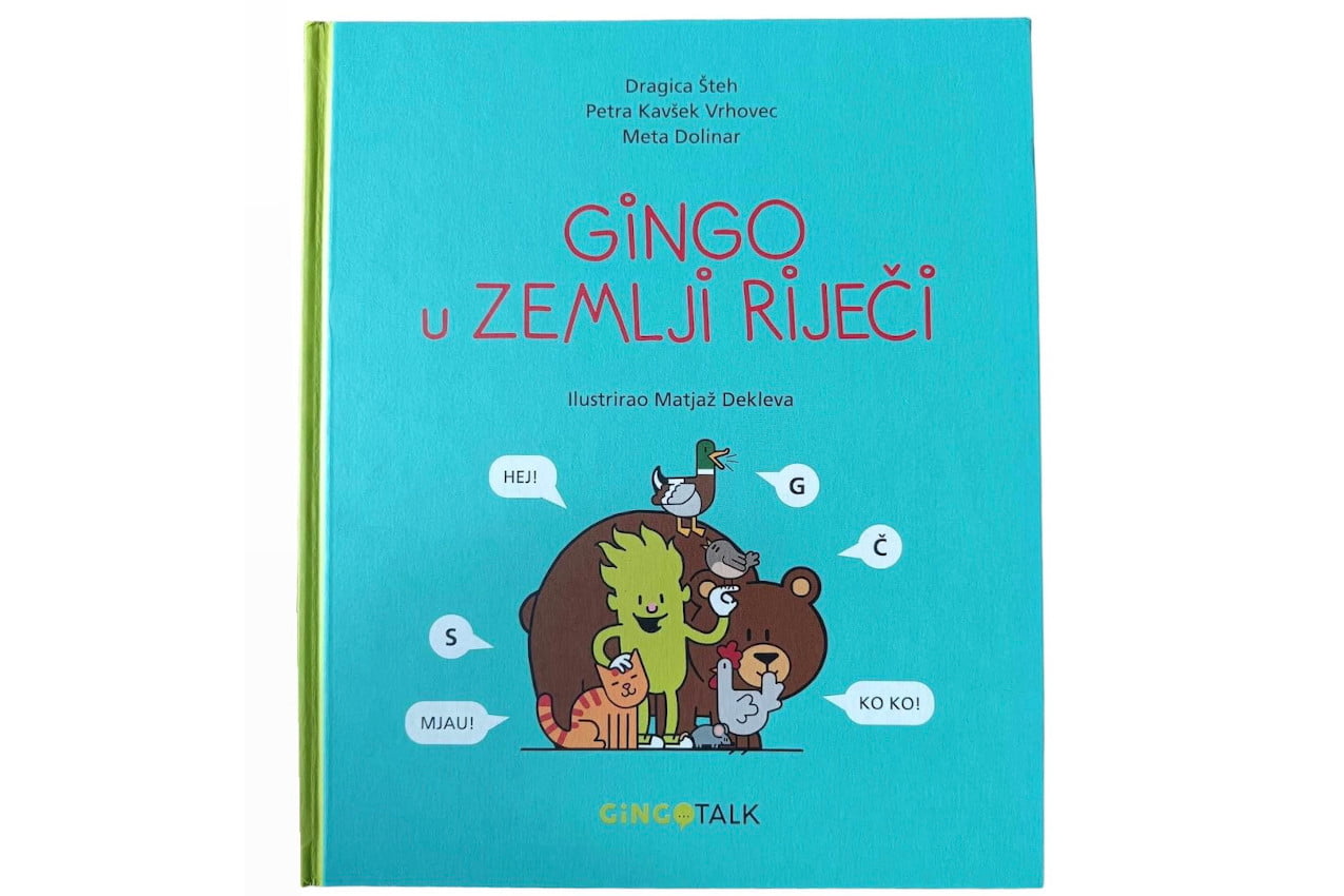 Dječja knjiga GINGO U ZEMLJI RIJEČI