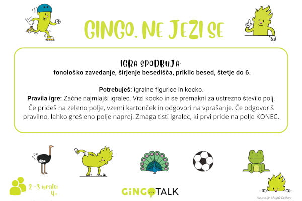 E-gradivo (PDF): Gingo ne jezi se