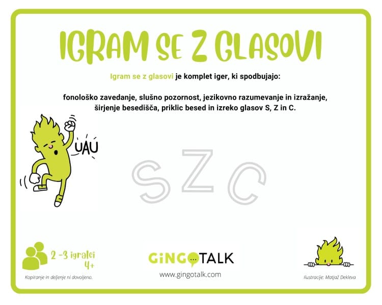 E-gradivo (PDF): Igram se z glasovi SZC